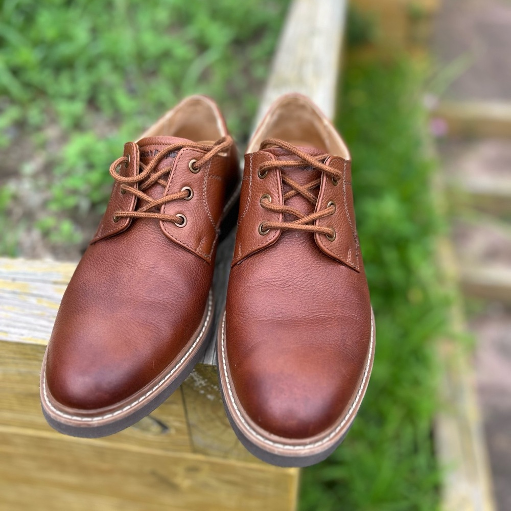 Hush Puppies Brown Leather Shoes
